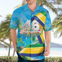 Saint Vincent And The Grenadines Hawaiian Shirt 46 Years Of Independence - Wonder Print Shop