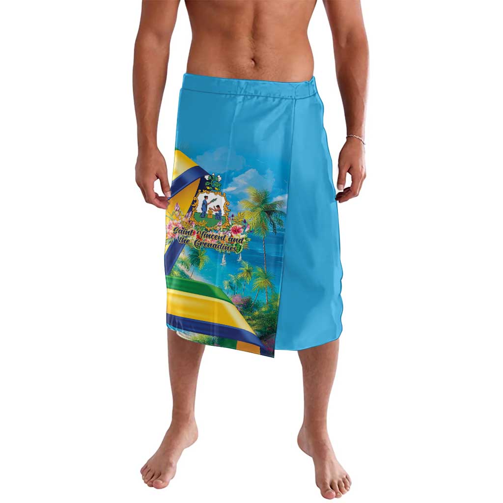 Saint Vincent And The Grenadines Lavalava 46 Years Of Independence - Wonder Print Shop