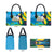 Saint Vincent And The Grenadines Leather Bag 46 Years Of Independence - Wonder Print Shop