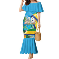 Saint Vincent And The Grenadines Mermaid Dress 46 Years Of Independence - Wonder Print Shop
