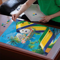 Saint Vincent And The Grenadines Puzzle 46 Years Of Independence - Wonder Print Shop