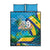 Saint Vincent And The Grenadines Quilt Bed Set 46 Years Of Independence - Wonder Print Shop