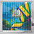 Saint Vincent And The Grenadines Shower Curtain 46 Years Of Independence - Wonder Print Shop