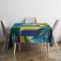 Saint Vincent And The Grenadines Tablecloth 46 Years Of Independence - Wonder Print Shop
