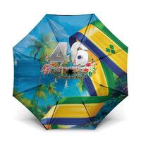 Saint Vincent And The Grenadines Umbrella 46 Years Of Independence - Wonder Print Shop