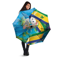 Saint Vincent And The Grenadines Umbrella 46 Years Of Independence - Wonder Print Shop