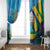 Saint Vincent And The Grenadines Window Curtain 46 Years Of Independence - Wonder Print Shop