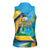 Saint Vincent And The Grenadines Women Sleeveless Polo Shirt 46 Years Of Independence - Wonder Print Shop