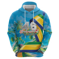 Saint Vincent And The Grenadines Zip Hoodie 46 Years Of Independence - Wonder Print Shop