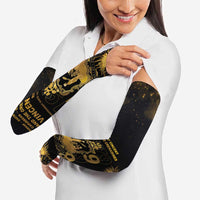 Saint Vincent And The Grenadines 1979 Arm Sleeves Gold Tropical Leaves And Coat Of Arms - Wonder Print Shop