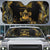 Saint Vincent And The Grenadines 1979 Auto Sun Shade Gold Tropical Leaves And Coat Of Arms - Wonder Print Shop