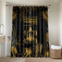 Saint Vincent And The Grenadines 1979 Bathroom Set Gold Tropical Leaves And Coat Of Arms - Wonder Print Shop