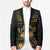 Saint Vincent And The Grenadines 1979 Blazer Gold Tropical Leaves And Coat Of Arms - Wonder Print Shop