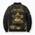 Saint Vincent And The Grenadines 1979 Bomber Puffer Jacket Gold Tropical Leaves And Coat Of Arms - Wonder Print Shop
