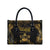 Saint Vincent And The Grenadines 1979 Leather Bag Gold Tropical Leaves And Coat Of Arms - Wonder Print Shop