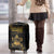 Saint Vincent And The Grenadines 1979 Luggage Cover Gold Tropical Leaves And Coat Of Arms - Wonder Print Shop