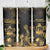 Saint Vincent And The Grenadines 1979 Skinny Tumbler Gold Tropical Leaves And Coat Of Arms - Wonder Print Shop