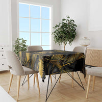 Saint Vincent And The Grenadines 1979 Tablecloth Gold Tropical Leaves And Coat Of Arms - Wonder Print Shop