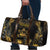 Saint Vincent And The Grenadines 1979 Travel Bag Gold Tropical Leaves And Coat Of Arms - Wonder Print Shop