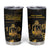 Saint Vincent And The Grenadines 1979 Tumbler Cup Gold Tropical Leaves And Coat Of Arms - Wonder Print Shop
