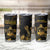 Saint Vincent And The Grenadines 1979 Tumbler Cup Gold Tropical Leaves And Coat Of Arms - Wonder Print Shop