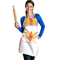 US Virgin Islands Apron Eagle Madras Pattern