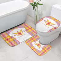 US Virgin Islands Bathroom Set Eagle Madras Pattern