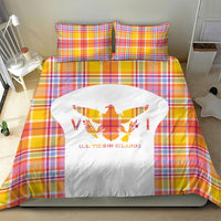 US Virgin Islands Bedding Set Eagle Madras Pattern