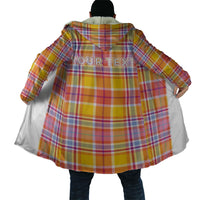 Personalized US Virgin Islands Cloak Eagle Madras Pattern