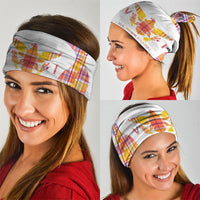 US Virgin Islands Neck Gaiter Eagle Madras Pattern