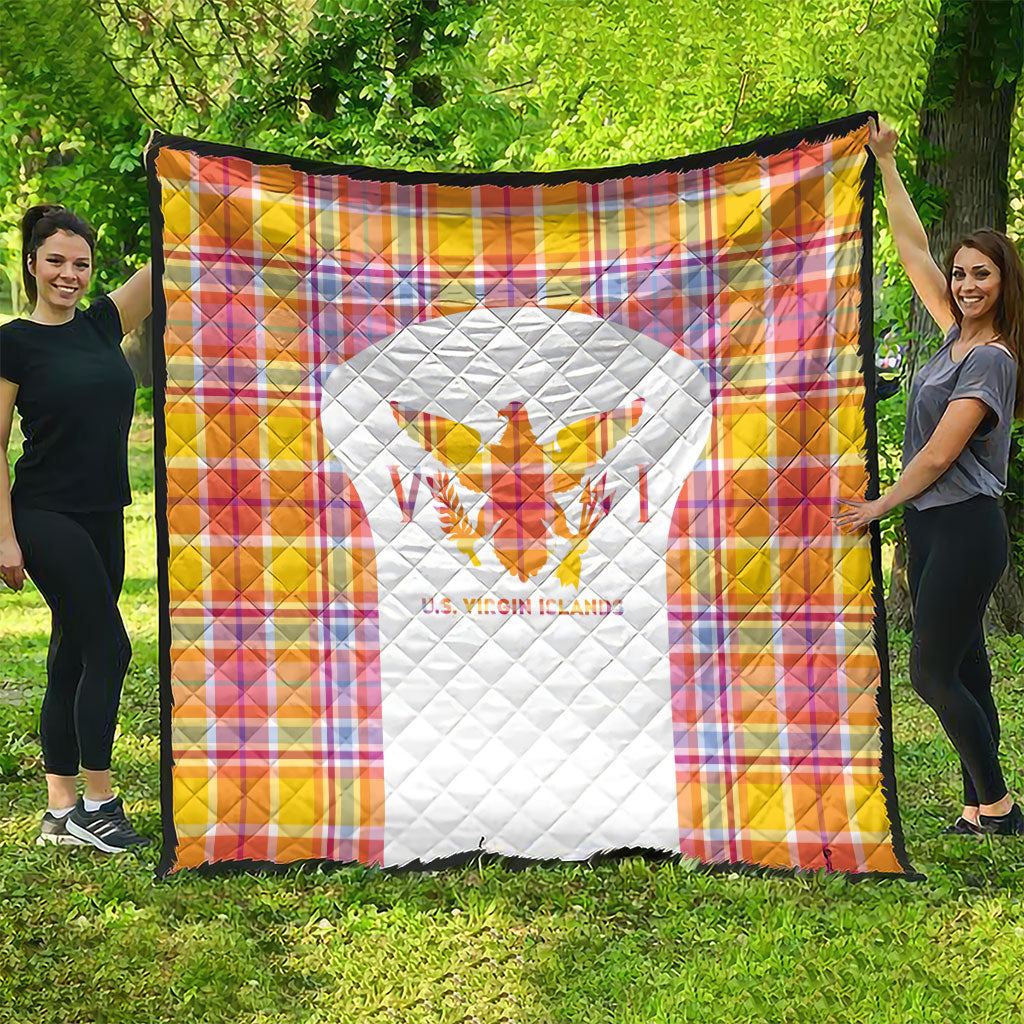 US Virgin Islands Quilt Eagle Madras Pattern