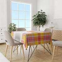 US Virgin Islands Tablecloth Eagle Madras Pattern