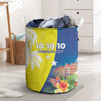 Curacao Day Laundry Basket One People One Heart