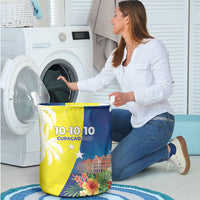 Curacao Day Laundry Basket One People One Heart