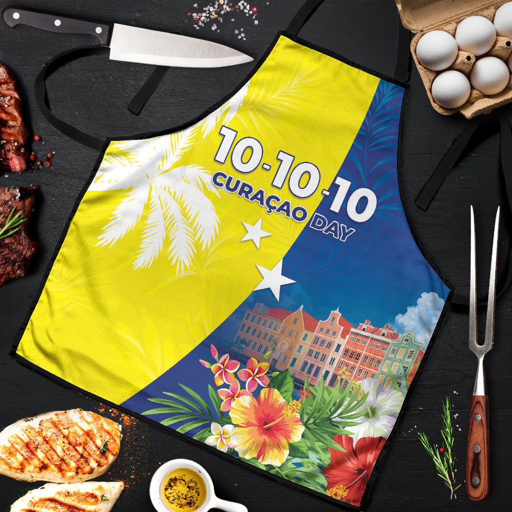 Curacao Day Apron One People One Heart
