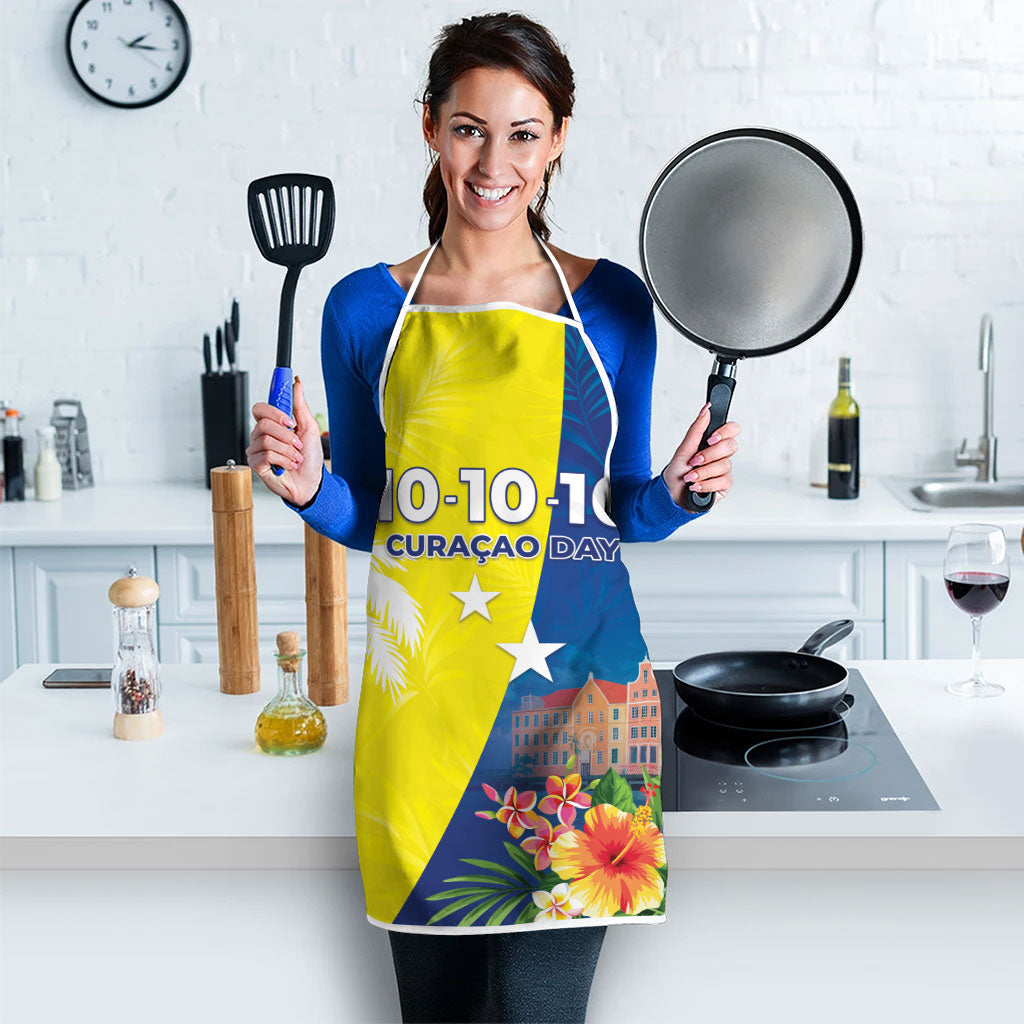 Curacao Day Apron One People One Heart