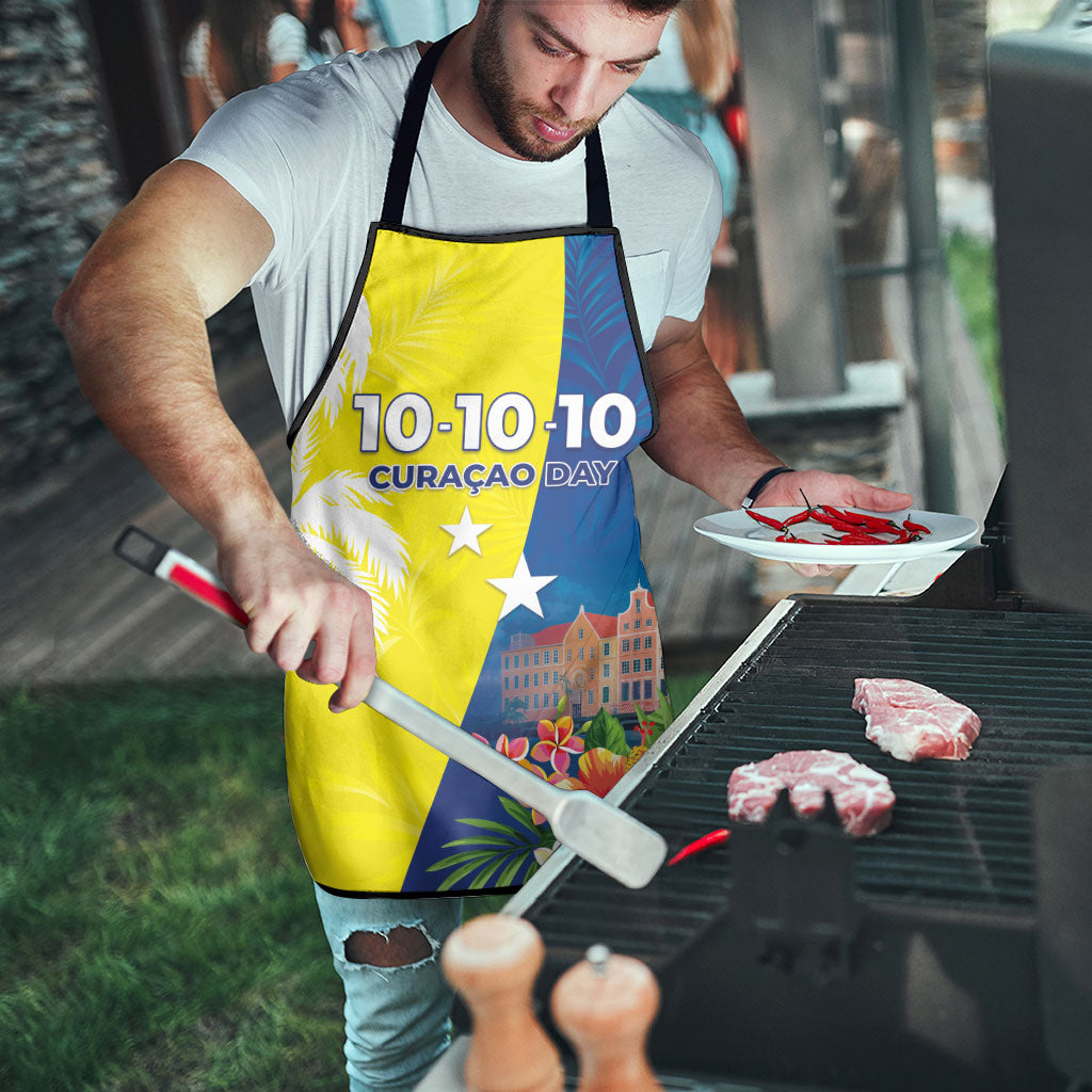 Curacao Day Apron One People One Heart