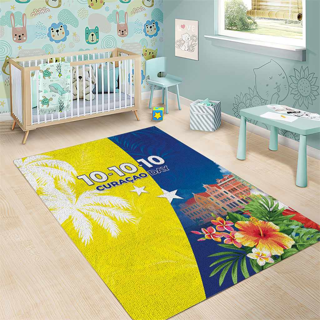 Curacao Day Area Rug One People One Heart