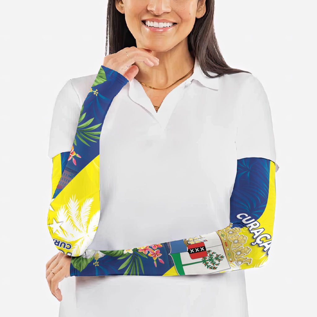 Curacao Day Arm Sleeves One People One Heart