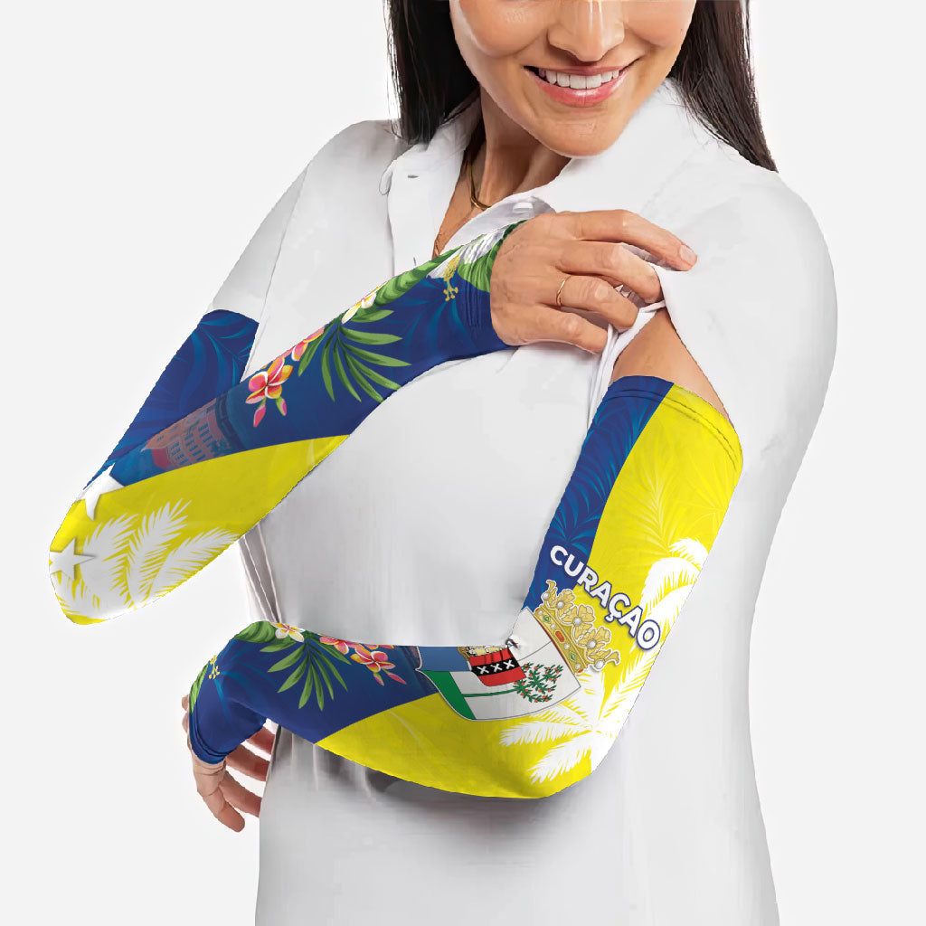 Curacao Day Arm Sleeves One People One Heart