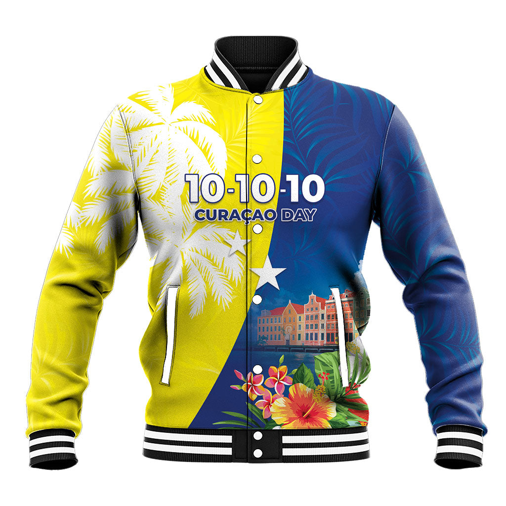 Curacao Day Baseball Jacket One People One Heart