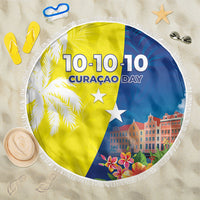 Curacao Day Beach Blanket One People One Heart