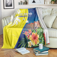 Curacao Day Blanket One People One Heart