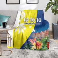Curacao Day Blanket One People One Heart