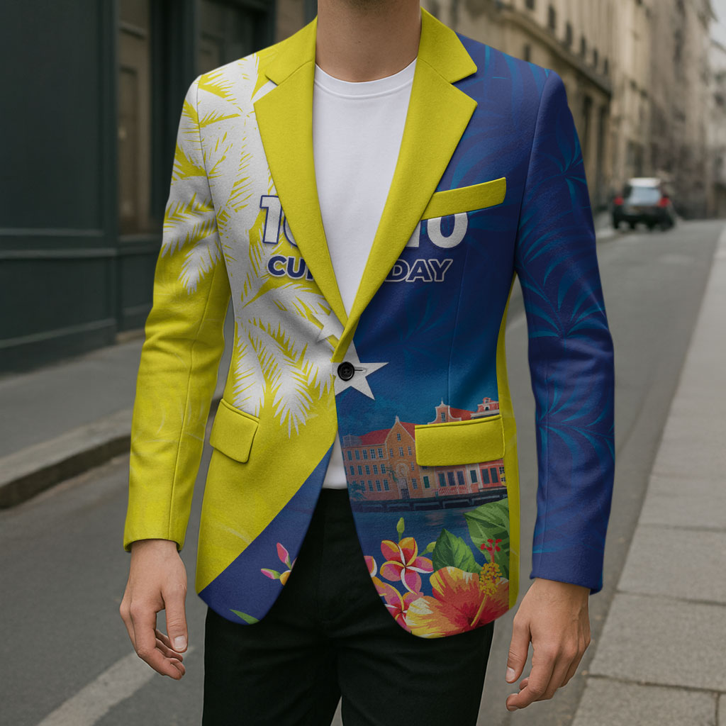 Curacao Day Blazer One People One Heart