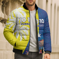 Curacao Day Bomber Puffer Jacket One People One Heart