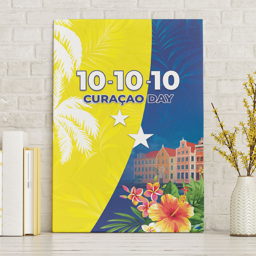 Curacao Day Canvas Wall Art One People One Heart