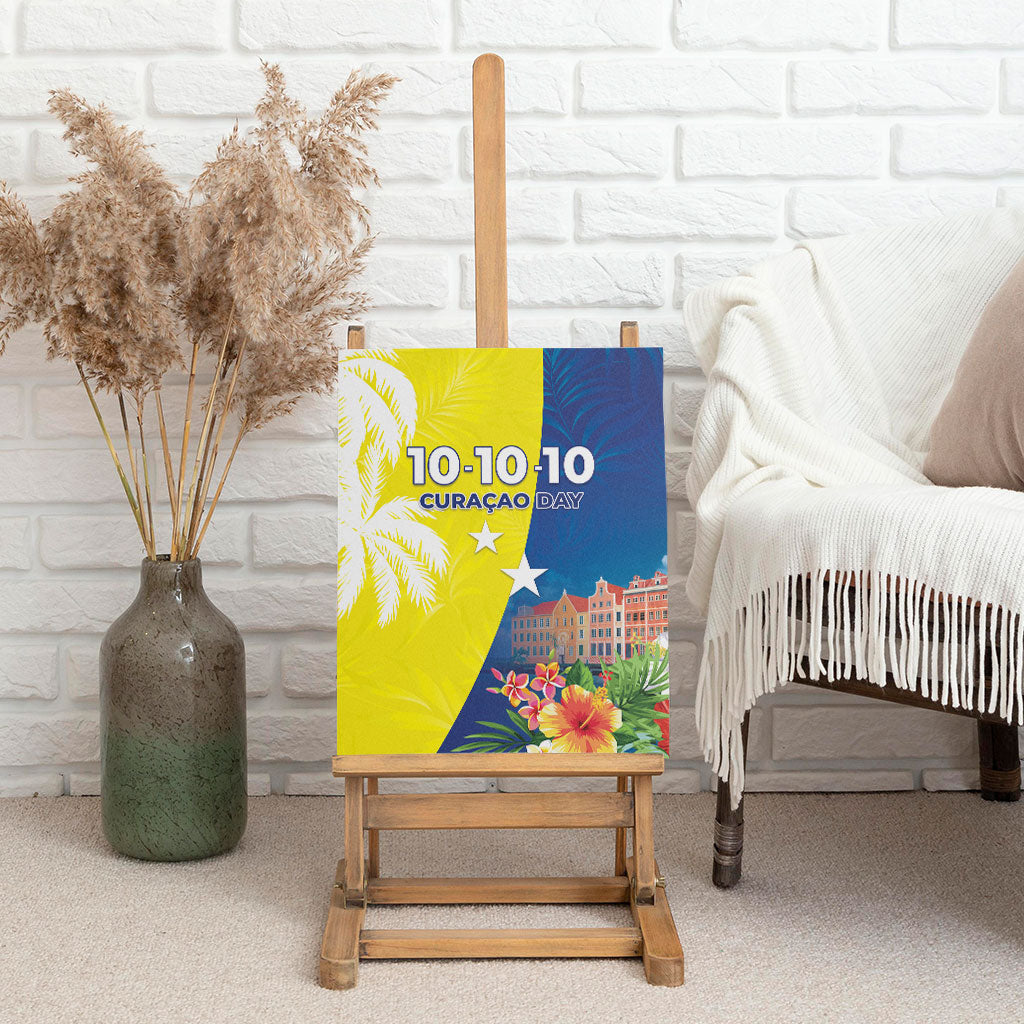Curacao Day Canvas Wall Art One People One Heart