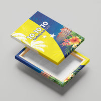 Curacao Day Canvas Wall Art One People One Heart