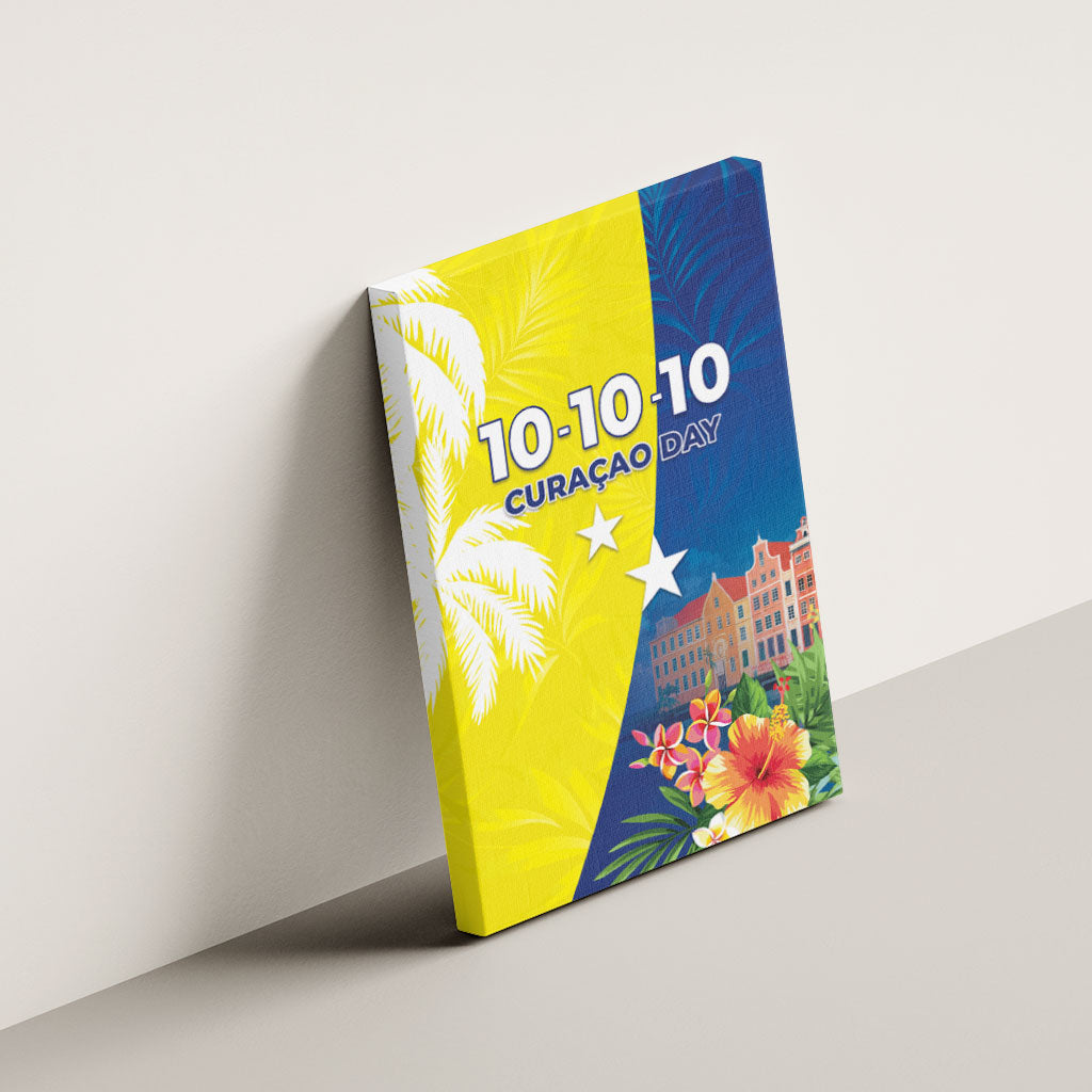 Curacao Day Canvas Wall Art One People One Heart
